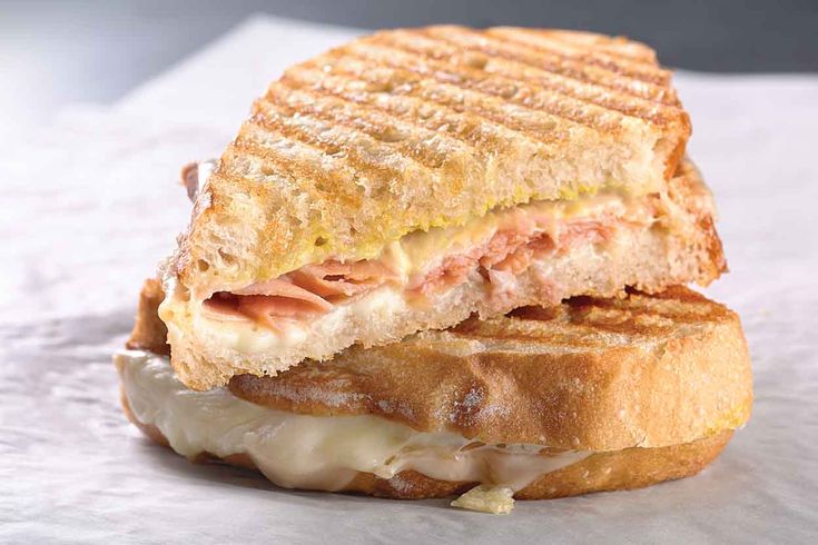 Ham and Muenster Cheese Panini with a Southwest Aioli