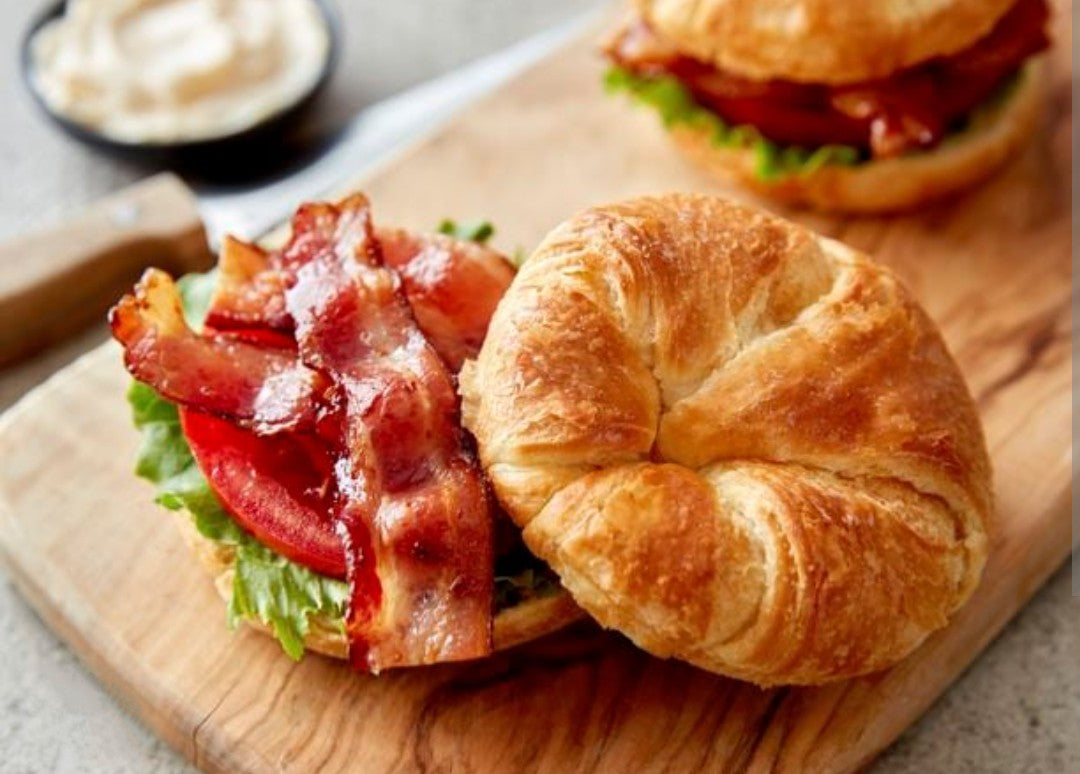 BLT Croissant Combo with Side, Drink & Pickle Spear